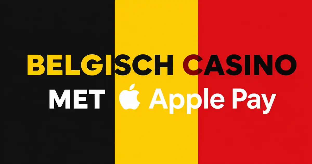 Belgisch online casino met Apple Pay